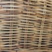 POLTRONA COMPONIBILE POLINESIA IN BIG RATTAN CON CUSCINI 