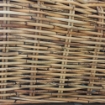 DIVANO POLINESIA CON STRUTTURA IN LEGNO E BIG RATTAN E CUSCINI
