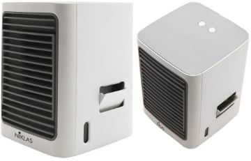 NIKLAS VENTILATORE MINI EVAPORATIVO POTENZA 5W 3 VELOCITÀ 13X13XH18 OKX