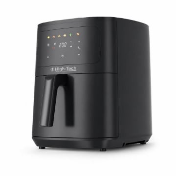 HIGH-TECH FRIGGITRICE AD ARIA DIGITALE CON 8 PROGRAMMI DI COTTURA - 1500W 6LT - COLORE NERO