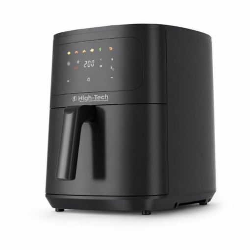 HIGH-TECH FRIGGITRICE AD ARIA DIGITALE CON 8 PROGRAMMI DI COTTURA - 1500W 6LT - COLORE NERO