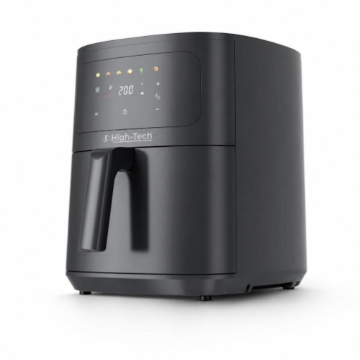 HIGH-TECH FRIGGITRICE AD ARIA DIGITALE CON 8 PROGRAMMI DI COTTURA - 1300W 4LT - COLORE NERO