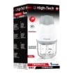 HIGH-TECH TRITATUTTO CORDLESS CON CONTENITORE IN VETRO 300ML + USB 30CM - RICARICABILE 60W