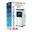 HIGH-TECH RAFFRESCATORE D'ARIA TOUGH 3 IN 1 CON TELECOMANDO E 3 VELOCITÀ - 65WATT