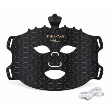 HIGH-TECH MASCHERA VISO LED IN SILICONE WIRELESS + USB TIPO C