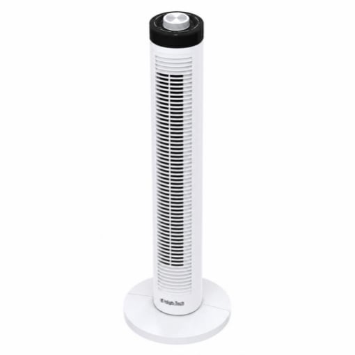 HIGH-TECH VENTILATORE A TORRE CON BASE, 3 VELOCITÀ, CAVO 1,4MT - DIMENSIONI 81,5 CM 45W