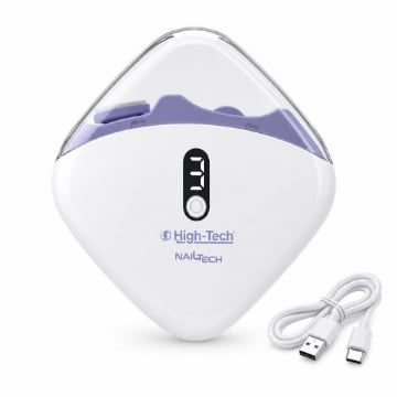 HIGH-TECH TAGLIA UNGHIE ELETTRICO 2 IN 1 CON 3 VELOCITÀ + USB TIPO C