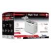 HIGH-TECH TOSTAPANE COOL TOUCH CON 7 LIVELLI DI DORATURA, PIEDINI ANTISCIVOLO - 700W COLORE BIANCO