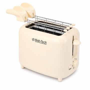HIGH-TECH TOSTAPANE COOL TOUCH CON 7 LIVELLI DI DORATURA, PIEDINI ANTISCIVOLO - 700W COLORE GIALLO CHIARO