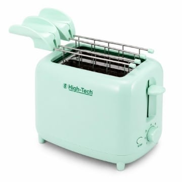 HIGH-TECH TOSTAPANE COOL TOUCH CON 7 LIVELLI DI DORATURA, PIEDINI ANTISCIVOLO - 700W COLORE TIFFANY