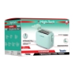 HIGH-TECH TOSTAPANE COOL TOUCH CON 7 LIVELLI DI DORATURA, PIEDINI ANTISCIVOLO - 700W COLORE TIFFANY