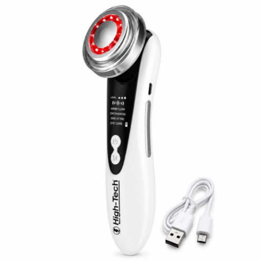 HIGH-TECH MASSAGGIATORE VISO WIRELESS 6 IN 1 - MICRO USB