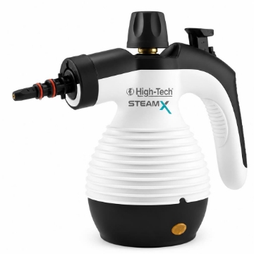 HIGH-TECH PULITORE A VAPORE CON CAPACITÀ 350ML + 9 PEZZI - TEMPERATURA 115C, 1050WATT