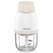 HIGH-TECH TRITATUTTO CORDLESS CON CONTENITORE IN VETRO 300ML + USB 30CM - RICARICABILE 60W  GIALLO CHIARO