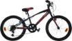 BICICLETTA 20 POLLICI MTB MOUNTAIN BIKE CON CAMBIO 6 MARCE