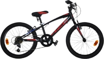 BICICLETTA 20 POLLICI MTB MOUNTAIN BIKE CON CAMBIO 6 MARCE