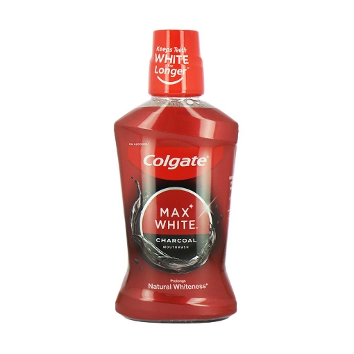 COLLUTTORIO COLGATE MAX WHITE IN CARBONE 500ML