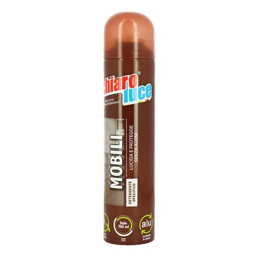 SPRAY CHIARO DETERGENTE SPECIFICO PER SUPERFICI MOBILI - SENZA ALONI 300ML