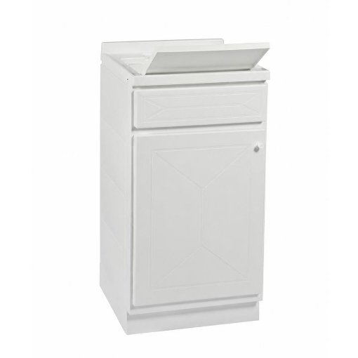 LAVATOIO-LAVAPANNI  IN POLIPROPILENE TOP LINE CON KIT DIMONTAGGIO 45X50X87H CM - COLORE BIANCO