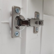 LAVATOIO-LAVAPANNI  IN POLIPROPILENE TOP LINE CON KIT DIMONTAGGIO 45X50X87H CM - COLORE BIANCO