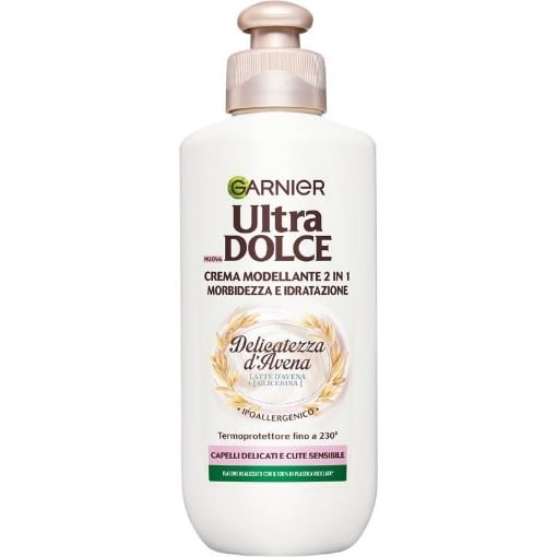 CREMA CAPELLI ULTRA DOLCE DELICATEZZA D'AVENA 200 ML – LEAVE-IN PER CAPELLI DELICATI