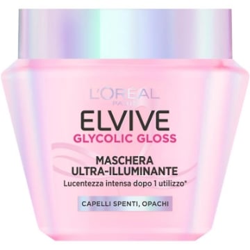 MASCHERA CAPELLI L'ORÉAL PARIS ELVIVE GLYCOLIC GLOSS 300 ML – PER CAPELLI SPENTI