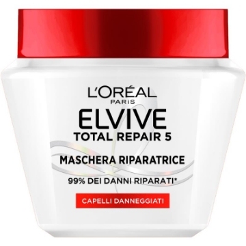 MASCHERA CAPELLI L'ORÉAL PARIS ELVIVE TOTAL REPAIR 5 300 ML – PER CAPELLI DANNEGGIATI