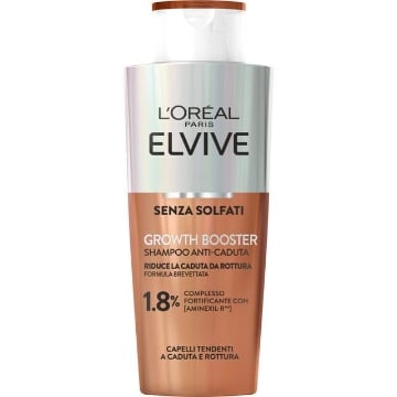 SHAMPOO L'ORÉAL PARIS ELVIVE GROWTH BOOSTER 200 ML – RINFORZANTE PER CAPELLI DEBOLI
