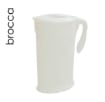 BROCCA IN PLASTICA DURA CON CAPACITÀ 2LT - COLORE BIANCO