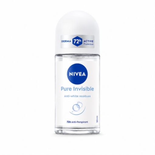 NIVEA DEODORANTE ANTI-PERSPIRANT 72H PURE INVISIBLE 50 ML 