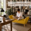 PANCA IN VELLUTO CON GAMBE LEGNO 117 X 40 X 60 CM IN COLORE GIALLO ORO
