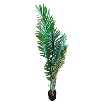 MA MAISON PIANTA ARTIFICIALE CON 12 FOGLIE PALMA ARECA - DIMENSIONE H160CM 