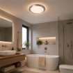 PLAFONIERA LED POIS Ø31 CM BIANCA – LAMPADA DA SOFFITTO PER INTERNI
