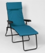 MAURY'S POLTRONA PISA NON AUTOMATICA CON 6 POSIZIONI - COLORE PETROLIO 170X60X62 CM