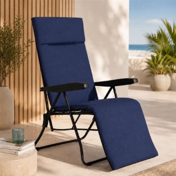 MAURY'S SDRAIO VERONA AUTOMATICA 4+5 CON POGGIATESTA + 6 POSIZIONI - COLORE BLU 150X60X60 CM