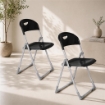 MAURY'S SEDIA PIEGHEVOLI IN POLIPROPILENE COLORE NERO - 83X48X41 CM