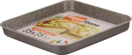 HAPPY STONE TEGLIA RETTANGOLARE FON FONDO ANTIADERENTE 35 X 35 X H3 CM CON IMPERFEZIONI (NUOVA)