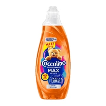 COCCOLINO DETRSIVO LAVATRICE PER BUCATO WONDER WASH MAX SPORT EXPERT - 54 LAVAGGI 