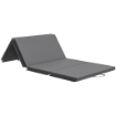 TAPPETINO DA GINNASTICA PIEGHEVOLE, MATERASSINO FITNESS SPESSO 5 CM E ANTISCIVOLO, 180X80X5 CM, GRIGIO