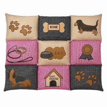 CUCCIA RETTANGOLARE PER ANIMALI - DIMENSIONI 80X60 525GR