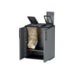 ARMADIO PATTUMIERA BASSO IN PLASTICA 3 SCOMPARTI DIMENSIONI 68 X 37 X H84 CM ARTICOLO USATO