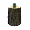 BASE PER ALBERO DI NATALE TRONCO REALISTICO DIAMETRO CM.32X35H PER ALBERI DA 150/180 CM USATO