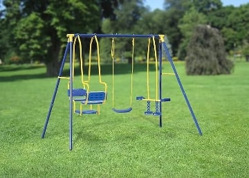 ALTALENA PER BAMBINI DAI 3 AI 12 ANNI PESO MAX 50/35 KG - 5 POSTAZIONI MISURA 270X155X195H