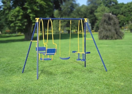 ALTALENA PER BAMBINI DAI 3 AI 12 ANNI PESO MAX 50/35 KG - 5 POSTAZIONI MISURA 270X155X195H