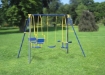 ALTALENA PER BAMBINI DAI 3 AI 12 ANNI PESO MAX 50/35 KG - 5 POSTAZIONI MISURA 270X155X195H
