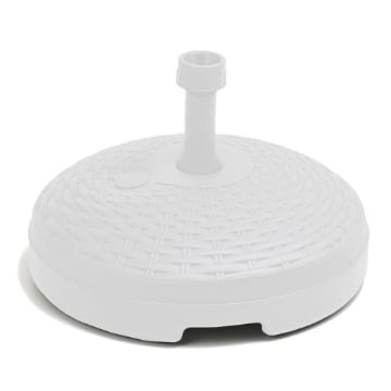 BASE PER OMBRELLONE IN POLIPROPILENE 20 LT BIANCO  ARTICOLO USATO