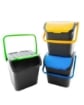 PATTUMIERA ECOLOGIC DA 28 LITRI CON MANICI  SENZA COPERCHIO COLORAZIONE ASSORTITA 