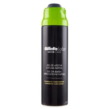 GILETTE LABS GEL DA BARBA CON SCHIUMA RAPIDA 198ML